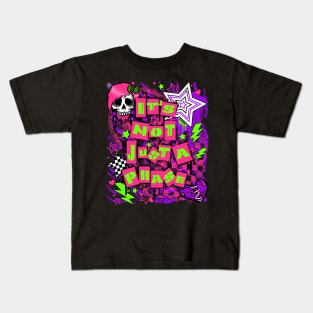 Its Not Just A Phase! (Warm Version) Kids T-Shirt